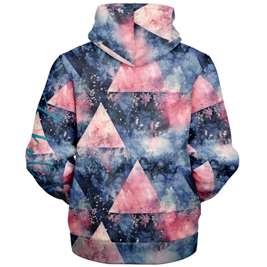 Chokefish™ Microfleece Zip-Up Hoodie Acid-Wash Colors-010